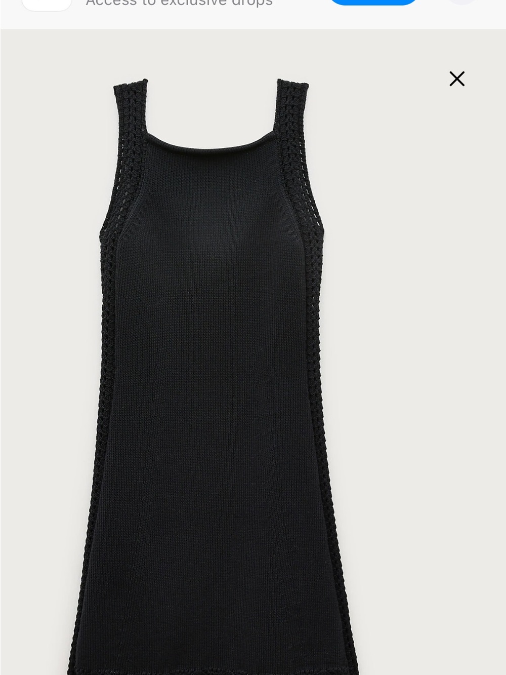 J. Crew NWT Crochet trim shift dress